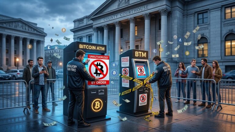 Crypto ATM Bans Spread as US States Ramp Up Crackdown on Fraud