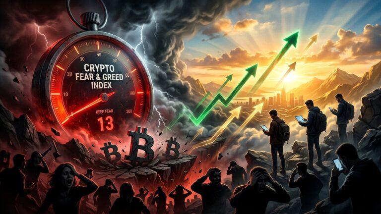 Crypto Fear Hits 13: Why This Could Signal a Major Market Bottom