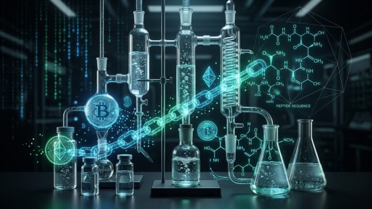 Crypto Fuels $100M Peptide Boom in Gray Market Surge
