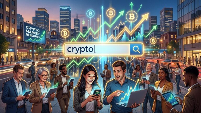 Crypto Google Searches Surge as Retail Interest Rebounds