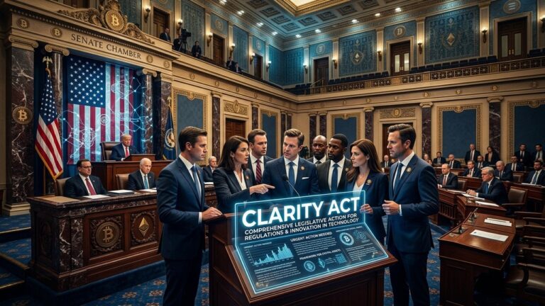 Crypto Industry Urges Senate Action on CLARITY Act as Passage Odds Slip