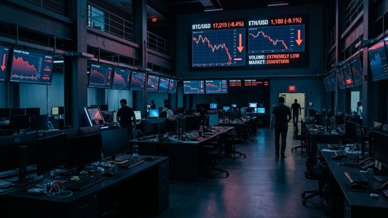 Crypto Spot Volume Drops to $679B as Retail Demand Weakens