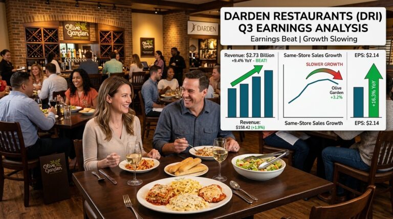 Darden Restaurants Q4 2026 Earnings: Olive Garden Slowdown Despite Beat
