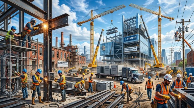 Data Centers Fuel Blue Collar Jobs Revival in America