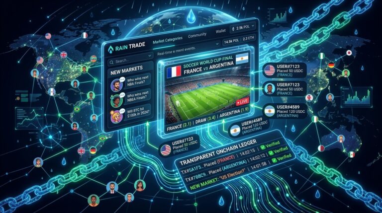 Decentralized Prediction Markets: Rain Trade’s Game-Changing Launch
