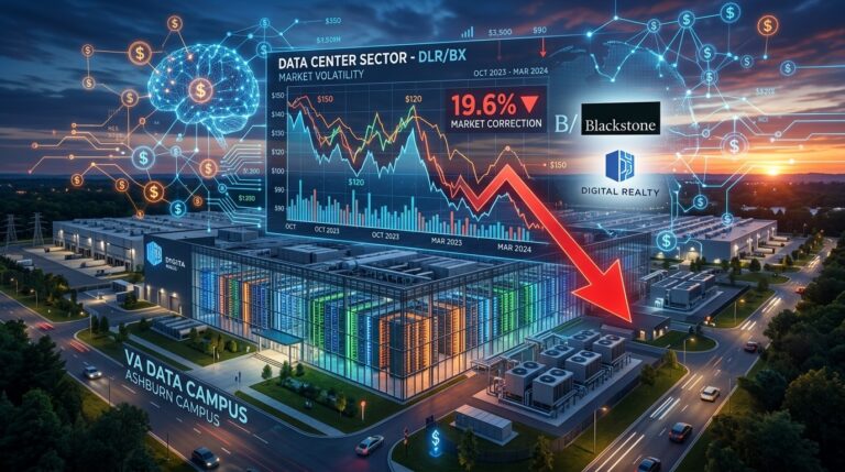 Digital Realty Stock Falls After $3.5 Billion Blackstone Data Centers Deal