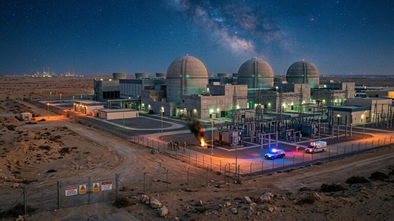 Drone Strike Near UAE Nuclear Plant Heightens Middle East Tensions