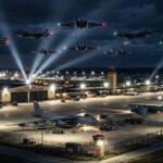 Drone Swarms Shut Down Key US Air Force Base Operations
