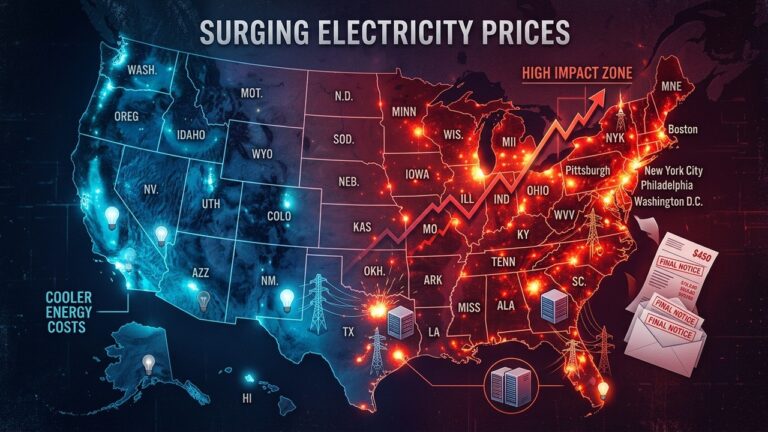 Electricity Prices Surge: Where Costs Jumped Most in America