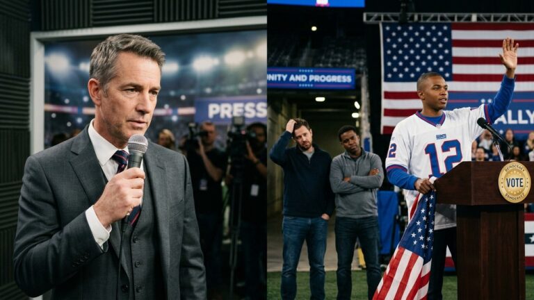 Eli Manning Shares Wisdom on Jaxson Dart Trump Rally Backlash