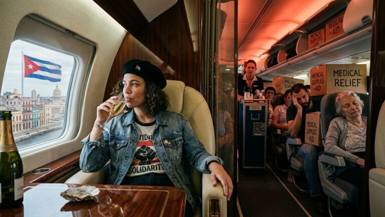 Elite Hypocrisy: Activist Leader Flies First Class on Cuba Aid Mission