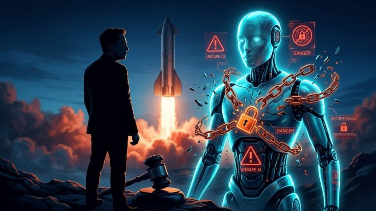 Elon Musk Faces Grok AI Safety Lawsuit Ahead of SpaceX IPO