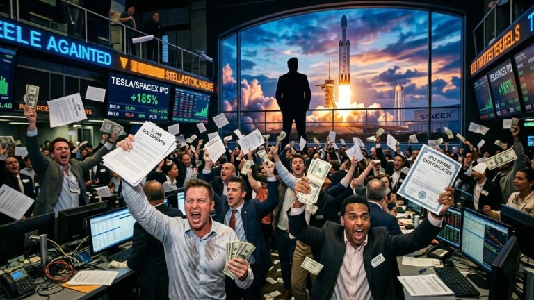 Elon Musk Ignites Loan Frenzy Before Historic SpaceX IPO