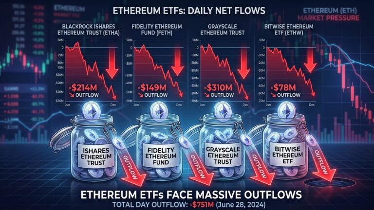 EPlanning the article titlethereum ETFs Face Ongoing Outflows as Market Sentiment Shifts