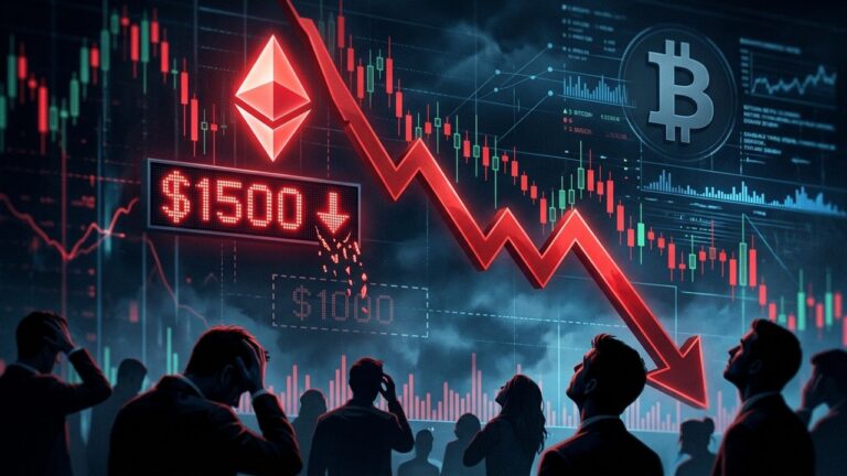 Ethereum at $1500: Is $1000 the Next Stop in This Selloff?