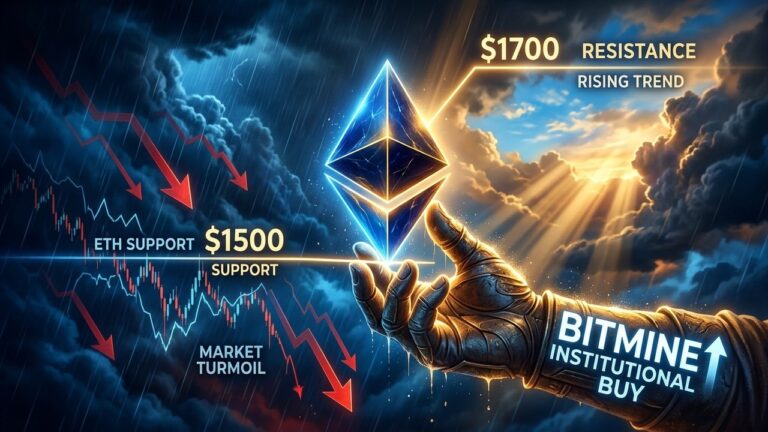 Ethereum Nears $1700: Can BitMine Buying Halt $1500 Retest?