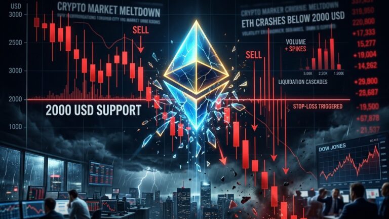 Ethereum Plunges Below $2,000: Is $1,800 Next?