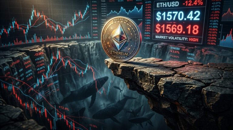 Ethereum Price Analysis: ETH Steadies Near $1570 as Whales Test Key Support