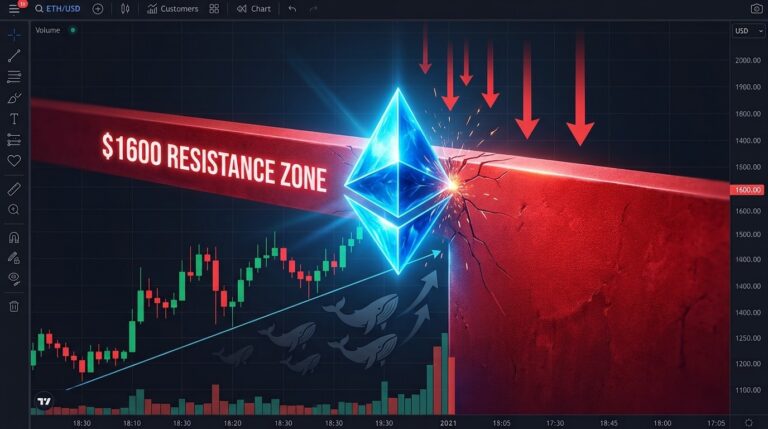 Ethereum Price Nears Breakout as $1600 Resistance Takes Center Stage
