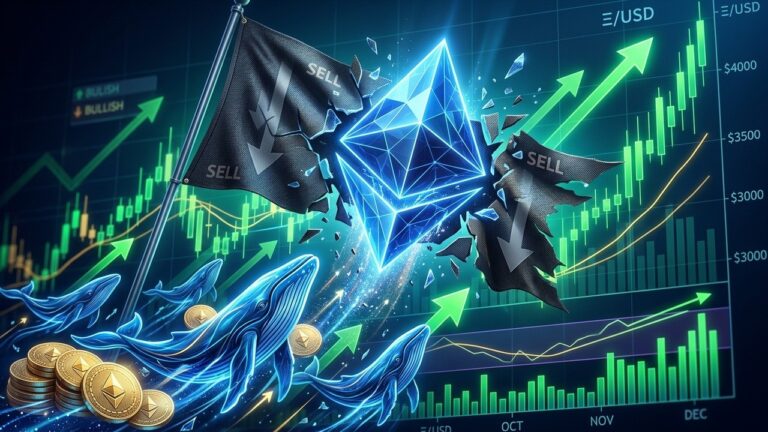 Ethereum Whale Accumulation: Can It Break the Bearish Flag?