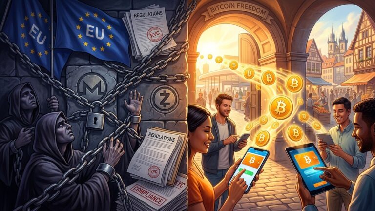 EU Targets Privacy Coins But Leaves Bitcoin Transfers Untouched