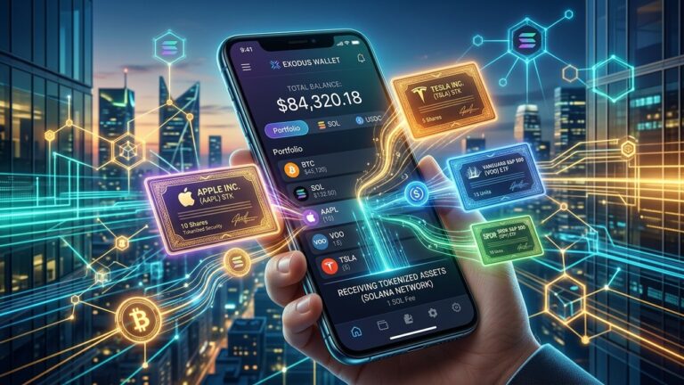 Exodus and Ondo Launch 200 Tokenized Stocks ETFs on Solana