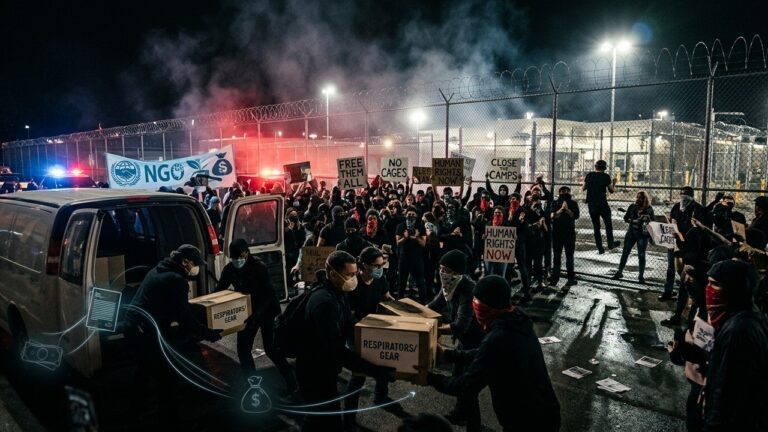 Exposed: Well-Funded NGO Networks Driving Newark Anti-ICE Chaos