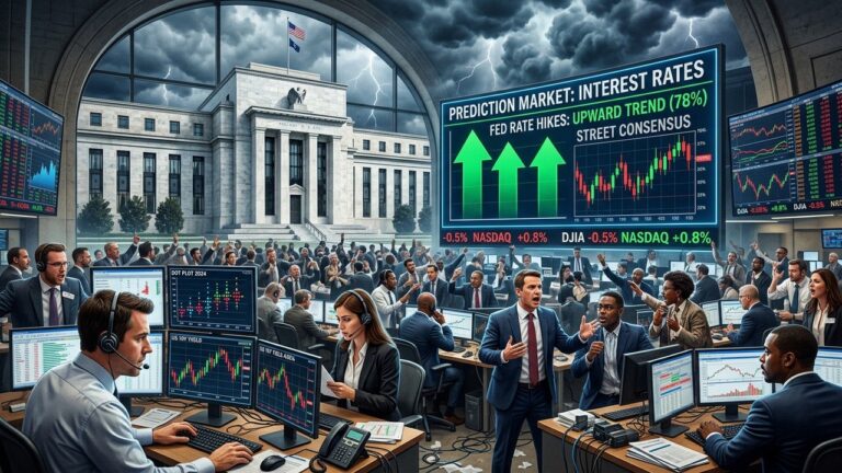 Fed Rate Hike Odds Surge Past 50% on Kalshi Traders Bets
