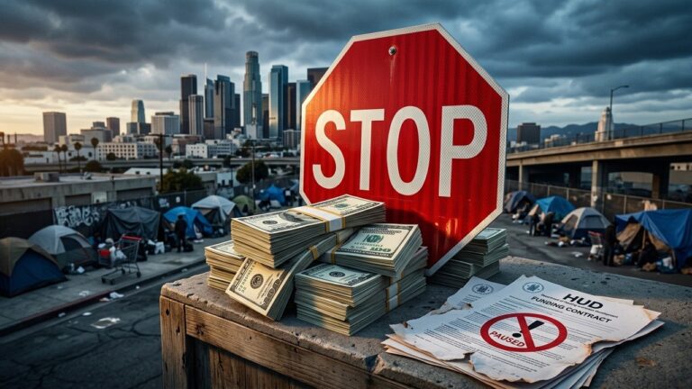 Federal Government Halts LA Homeless Funding Over Serious Fraud Claims