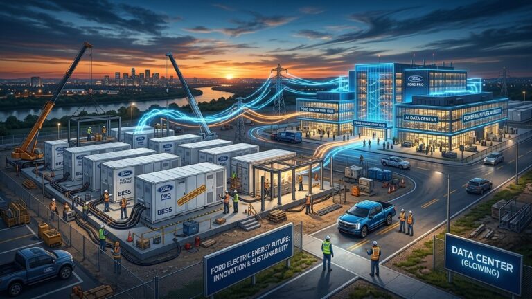 Ford Battery Storage Strategy for AI Growth