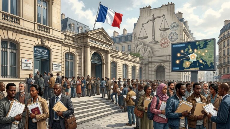 France Breaks Records With Surge In Asylum Approvals 2025