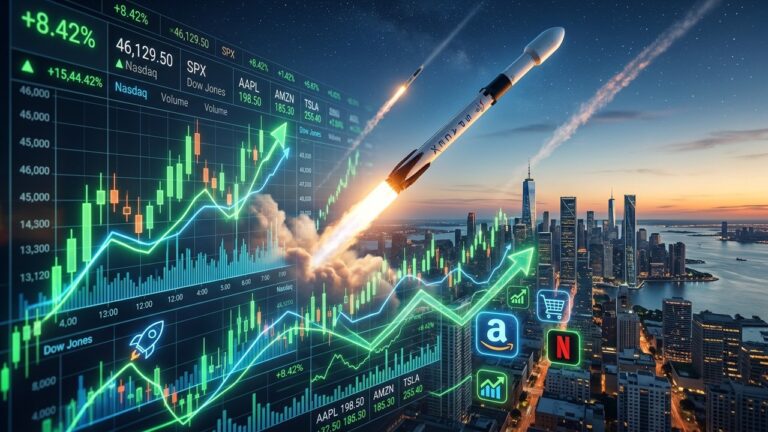 Fridays Big Stock Stories SpaceX IPO And Market Moves