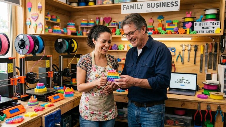 From Teacher to Toy Empire: 32-Year-Old Builds $428K Fidget Business With Dad