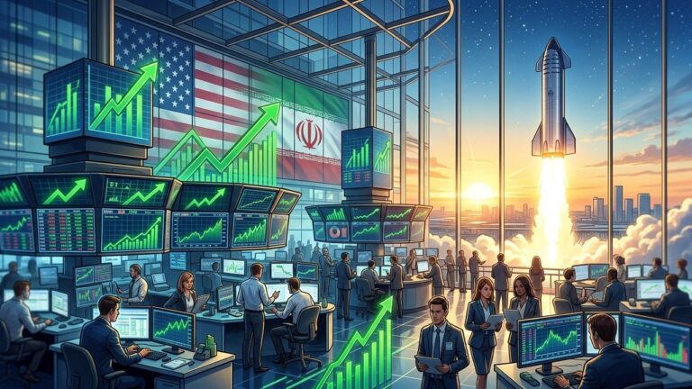 Futures Rally on Iran Peace Hopes With SpaceX IPO in Focus