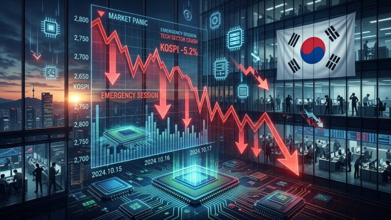Futures Tumble on Chipmaker Worries and Sharp Kospi Decline