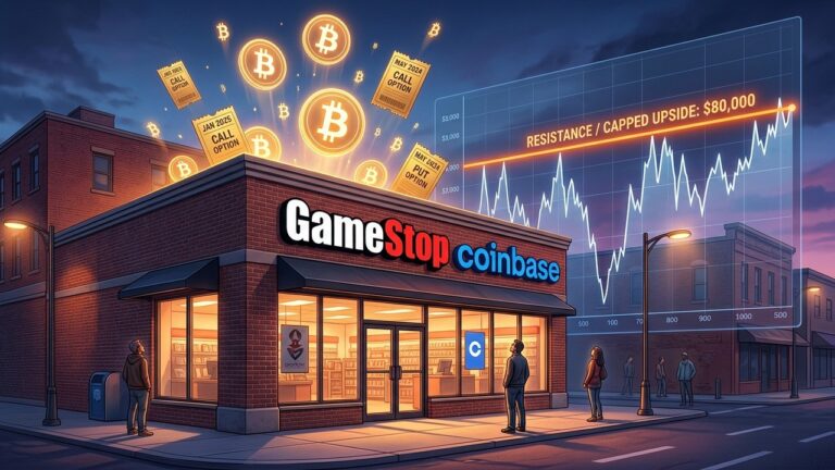 GameStop Renews Bitcoin Coinbase Deal Capping Upside Again