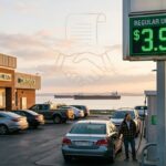 Gas Prices Drop Below $4 as Iran Deal Eases Oil Supply Fears