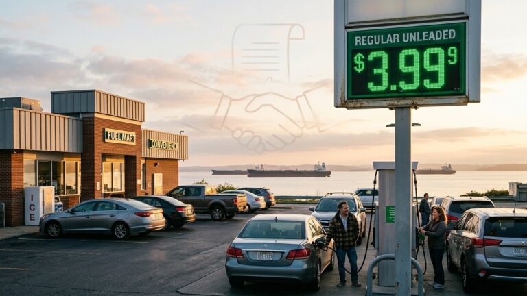 Gas Prices Drop Below $4 as Iran Deal Eases Oil Supply Fears