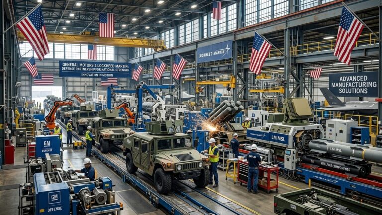 GM Lockheed Martin Defense Partnership Reshapes US Manufacturing