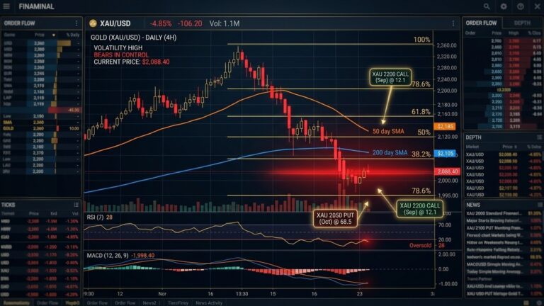 Gold at a Precarious Technical Crossroads: How to Profit With Options