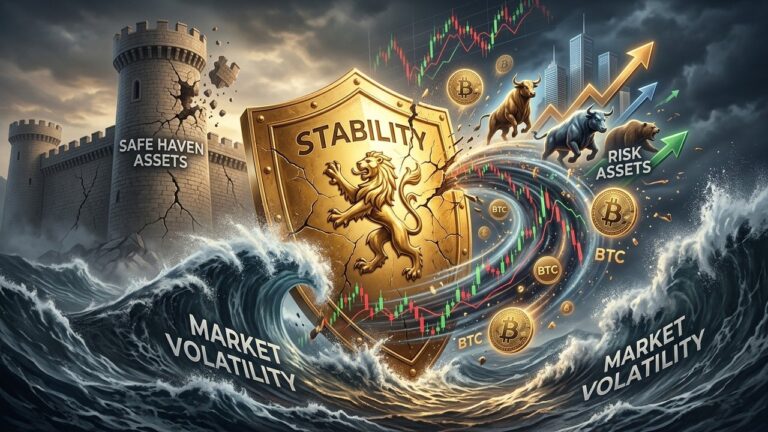 Gold Safe Haven Status Questioned Amid Rising Risk Asset Ties
