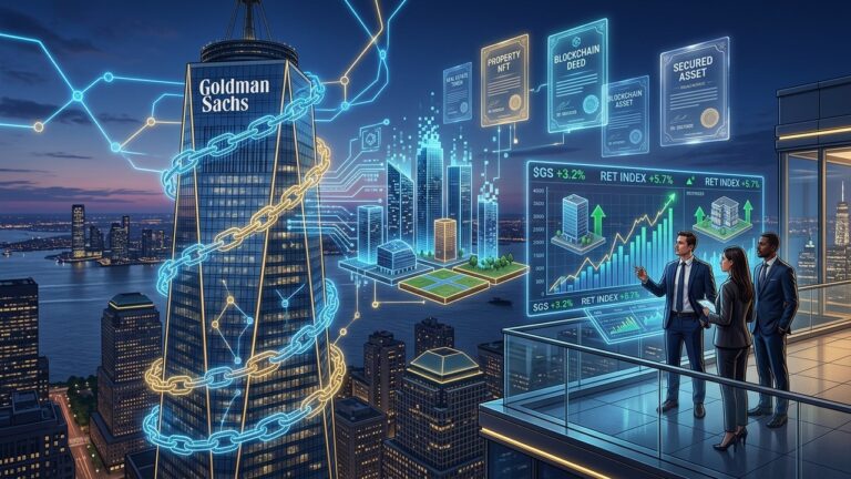 Goldman Sachs Launches Tokenized Property Fund on GS DAP Platform