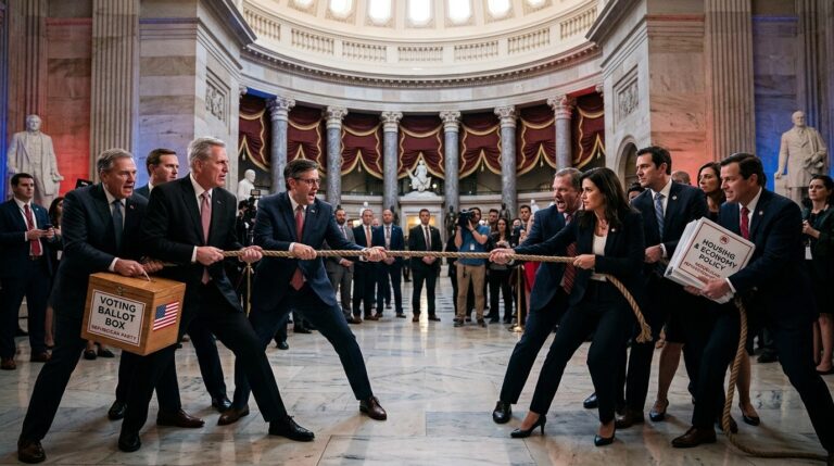 GOP Infighting Explodes Over Voter ID and Housing Bill