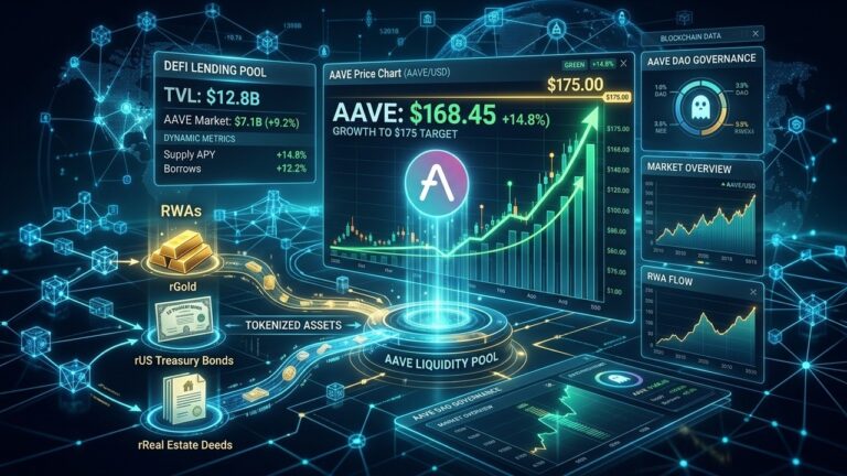 Grayscale Sees AAVE Fair Value Reaching $175 in One Year
