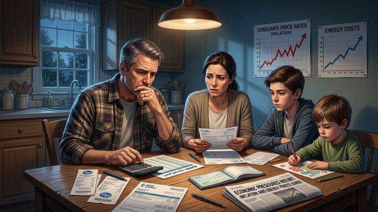 Household Financial Worries Surge to Highest Level Since 2022