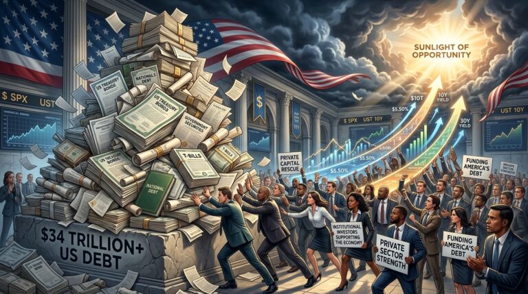 How Private Sector Can Save US Treasuries From Rising Debt Crisis
