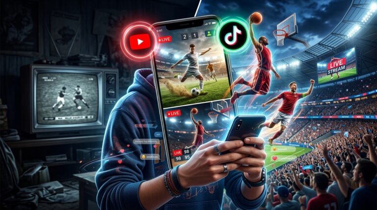 How TikTok and YouTube Are Changing Sports Viewership Forever