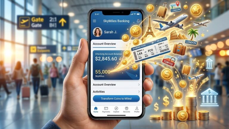 How to Earn Airline Miles and Travel Rewards with Your Bank Account