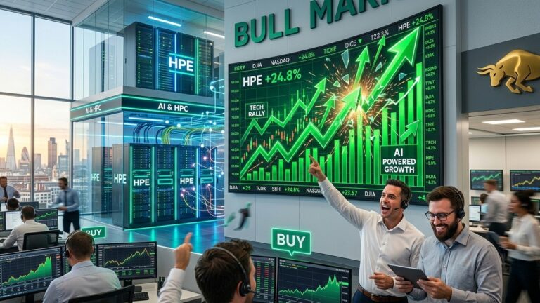 HPE Stock Surges 25% on Record Earnings Beat Fueled by AI