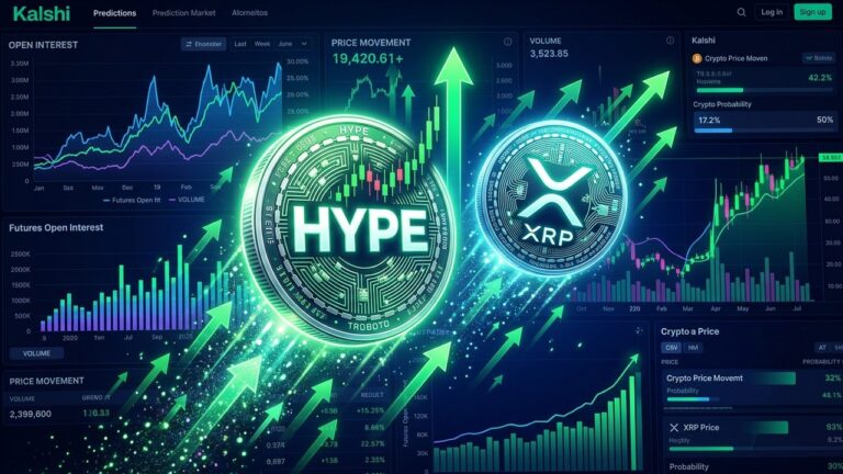 Hyperliquid Flips XRP in Futures Open Interest After Kalshi HYPE Launch